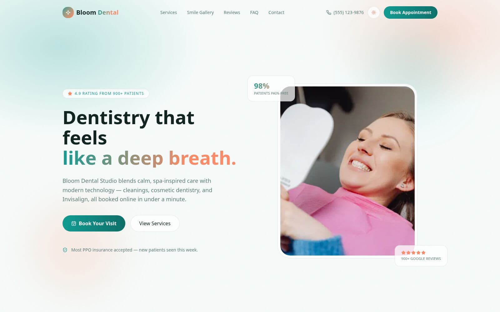 Bloom Dental Studio — screenshot 1